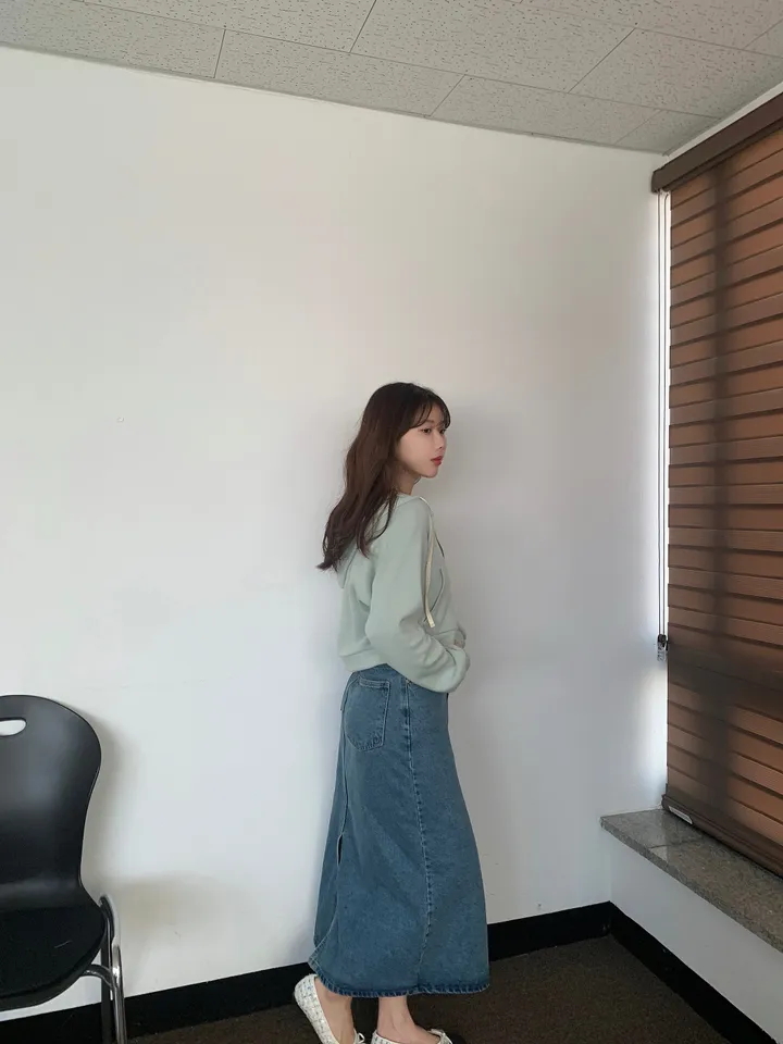 멜라운지 아크 후드 점퍼 mellounge 3col 레이스끈 패치 포인트 숏 러블리 파스텔 크롭 자켓 봄 상세 이미지 17