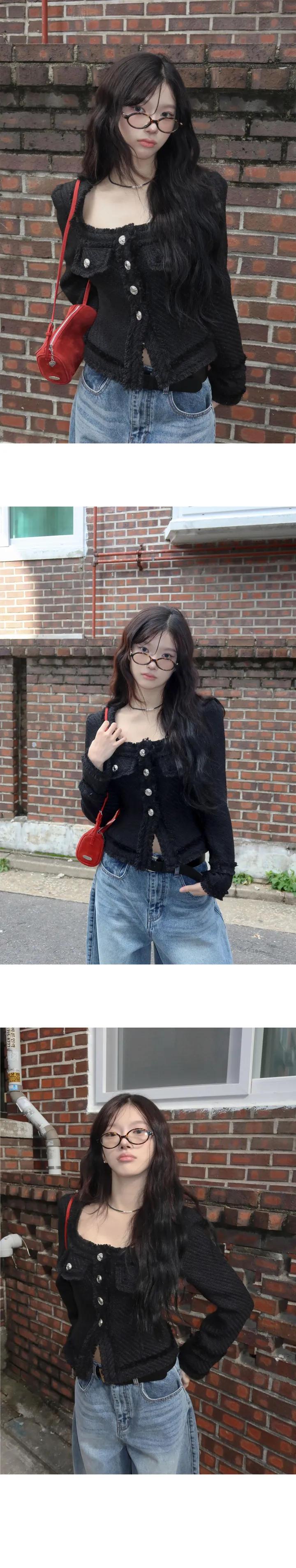 [MD추천🖤] 벌룬핏 워싱 로우라이즈 와이드 데님 pt - 3color 상세 이미지 9