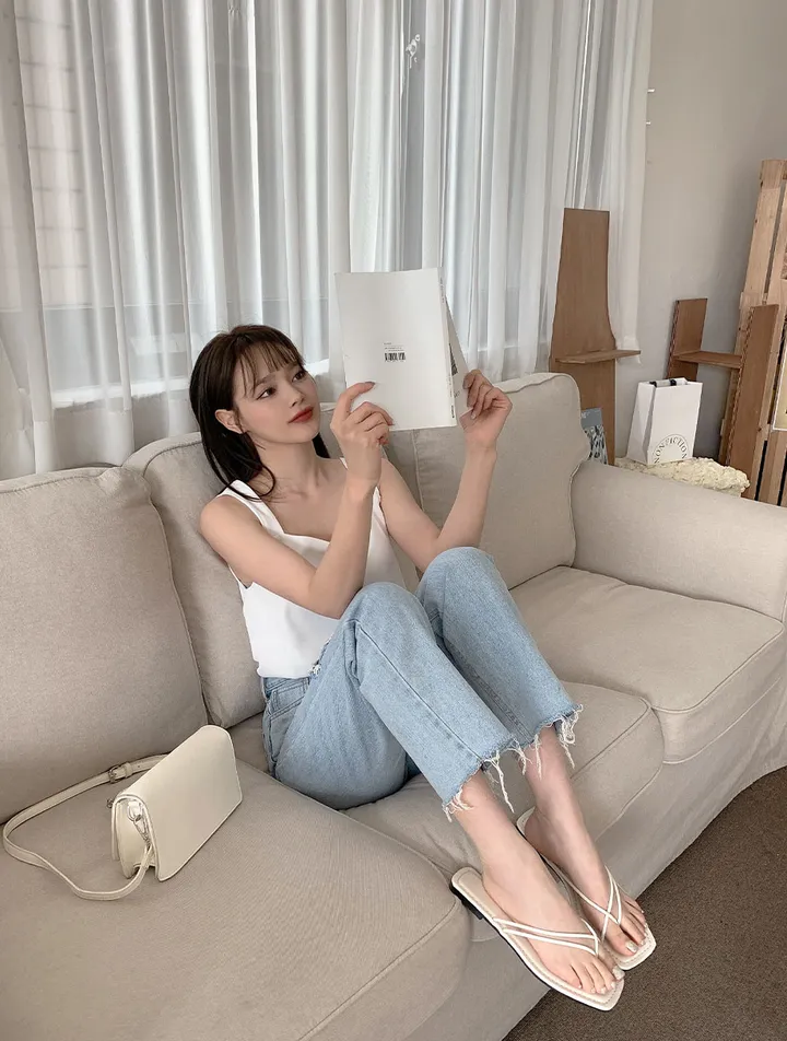 [44-120] [4만1천장 돌파♥] 데이픈 블라우스 나시(기본/크롭) 상세 이미지 97