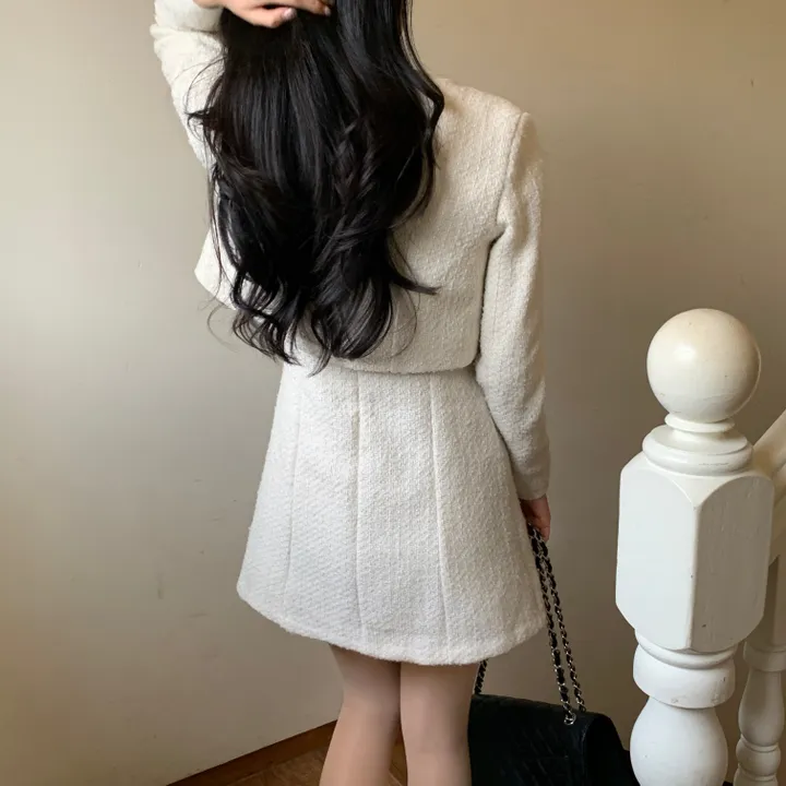 mmeeme メゾンツイードミニワンピース M me eme エムエメ メゾン