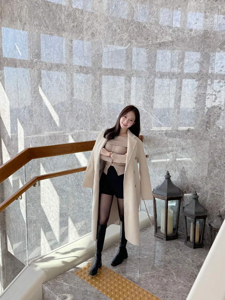 [자체제작❄/허리쏘옥/겨울ver/속바지O] 맞춤핏 엉밑살X 하이웨스트 도톰따뜻 스판 모직 반바지 숏팬츠 핫팬츠 겨울 반바지 댄스 공연 의상 크리스마스 연말룩 상세 이미지 63