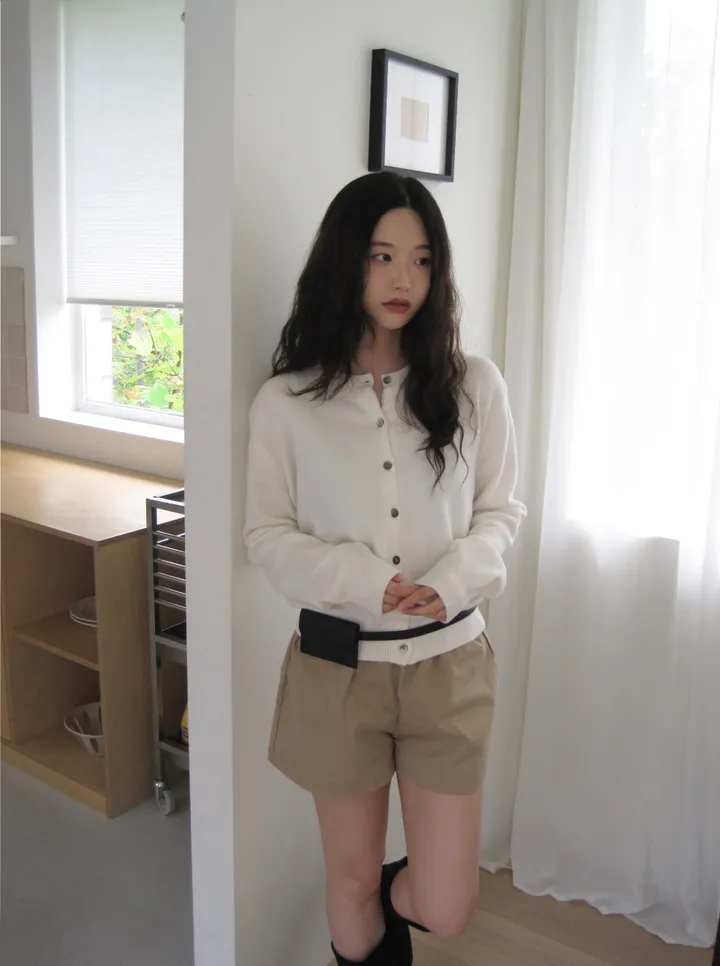 카디건 모델 착용 이미지-S1L70