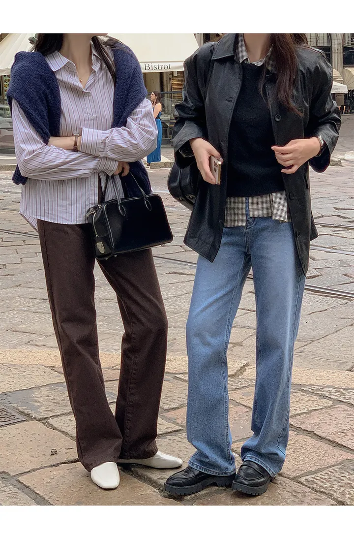 [자체제작/오늘출발/1만장돌파!]#봄🌷 바텐 오버핏 하프 레더 자켓 (데일리룩/개강룩/봄아우터/봄자켓/레더자켓/가죽자켓/루즈핏) 상세 이미지 152