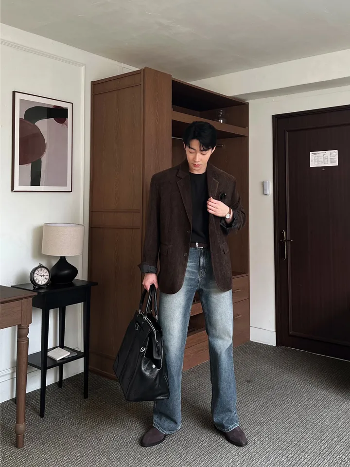 소가죽 원형 손목시계 사각 소가죽 데일리 심플 가죽시계 메탈 레더 남친룩 하객룩 봄 가을 상세 이미지 58