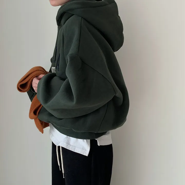 [대박핏보장✨/98%만족/진그레이 당일출고!] 자체제작 #크치Made 꿈에 나온 핏, 오클라호마 1866  양기모 맨투맨 긴팔 후드티 ; 5컬러 상세 이미지 109