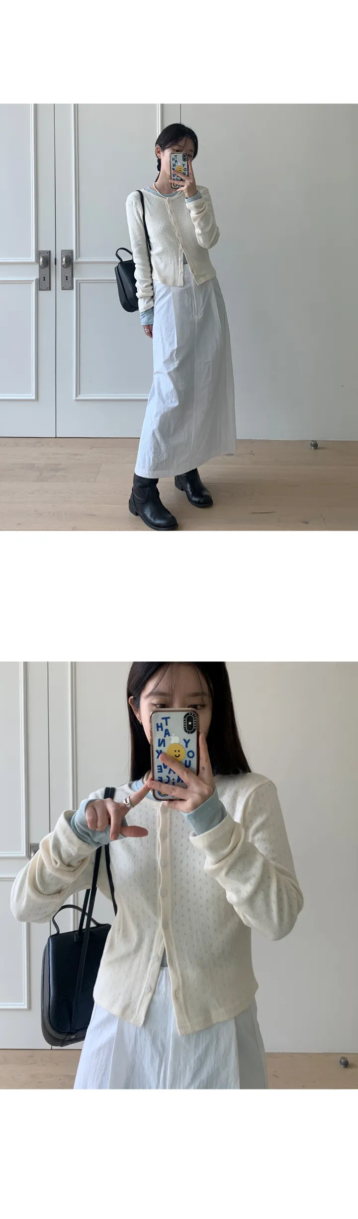 pabo punching cardigan (8color) 주문폭주! 상세 이미지 4