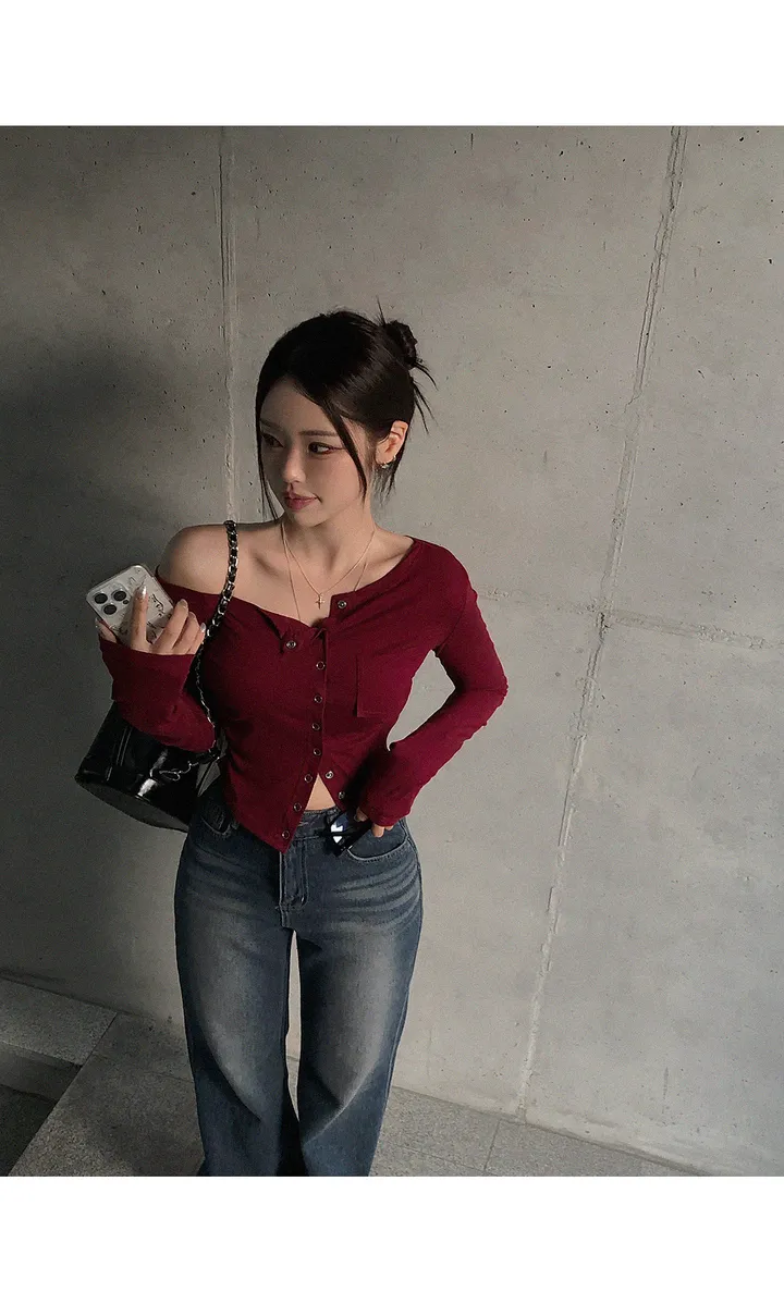 [ 단독/컬러추가! ] 코즈 빈티지 워싱 데님 세미와이드 팬츠 봄빈티지 봄팬츠 봄와이드 봄데님 봄옷 봄신상 상세 이미지 3