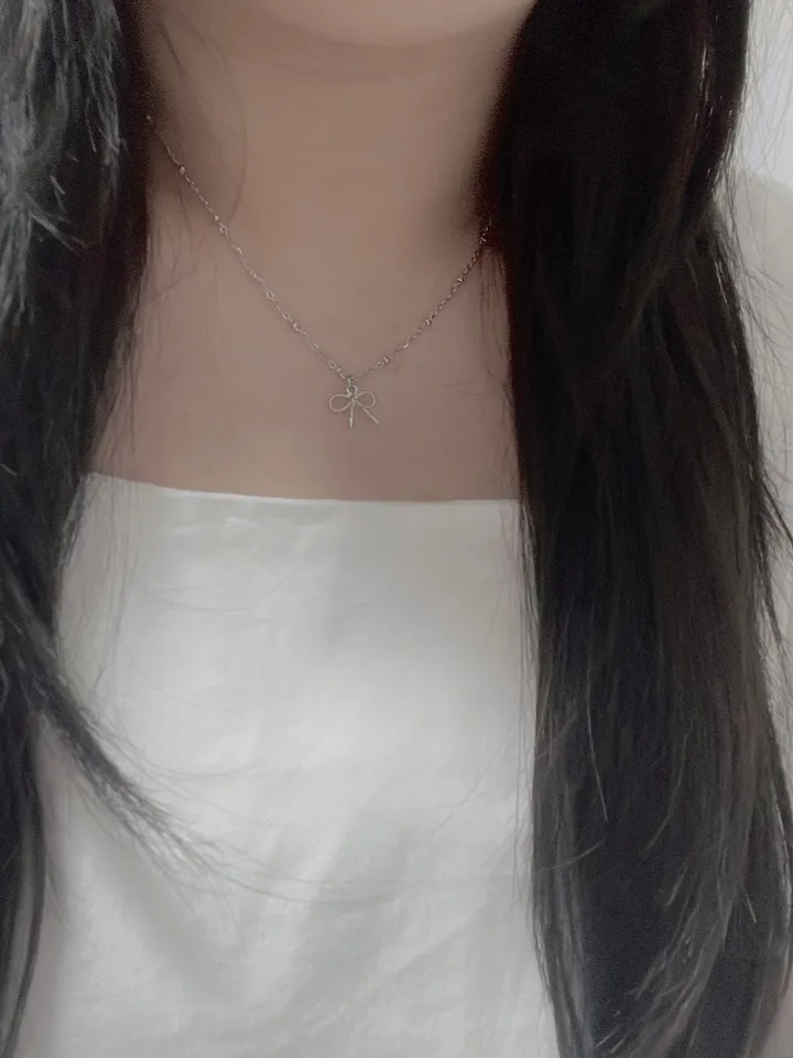 미니 리본 목걸이 (3size) 상세 이미지 8
