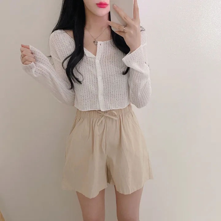 [인기상품] 토이 린넨 크롭 가디건 (4color) 상세 이미지 43