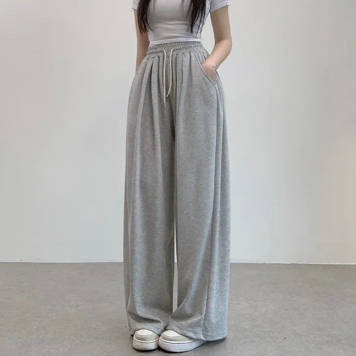 [기장선택/사계절팬츠] 루크 더블 핀턱 와이드 밴딩 롱팬츠 트레이닝 팬츠 4color 상세 이미지 10