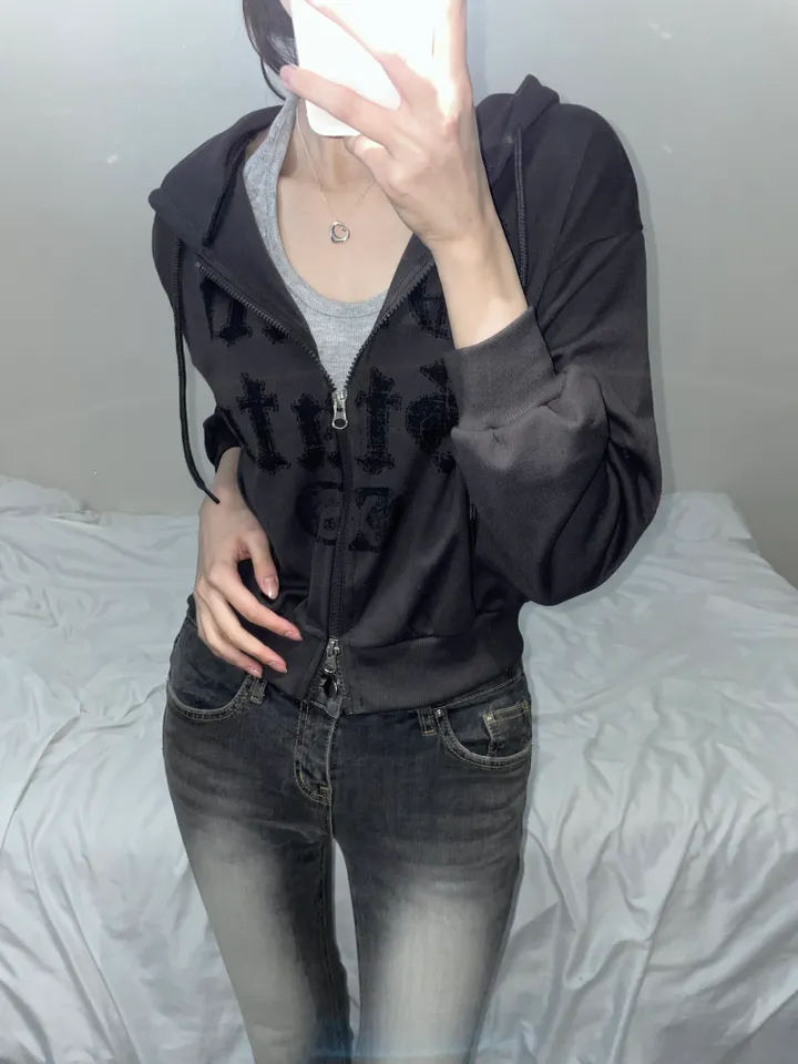 스테이트 세미크롭 투웨이 후드집업 (4color) 상세 이미지 25