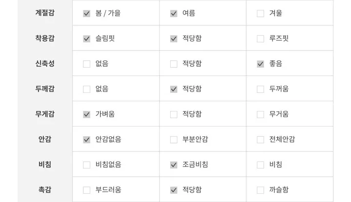 골지 헨리넥 나시 (단품 레이어드 겸용) 상세 이미지 17