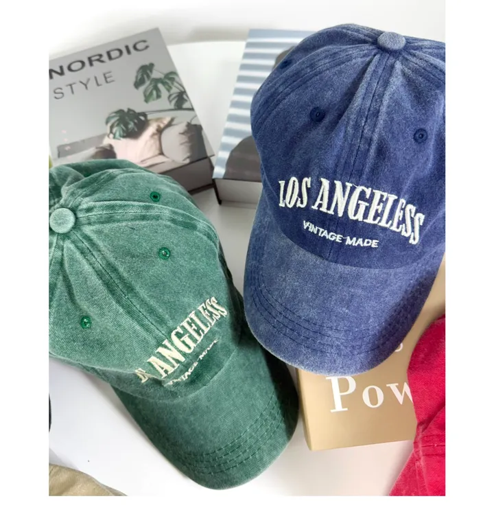[🧢+팔찌+안경+캡가드증정❤/묶음할인✨] 캐피튜드 빈티지 워싱 로스앤젤레스 볼캡 - 연예인핏 남녀공용 소두핏 대두커버 봄 여름 가을 겨울 사계절 데일리 연예인 얼굴소멸 모자 상세 이미지 53