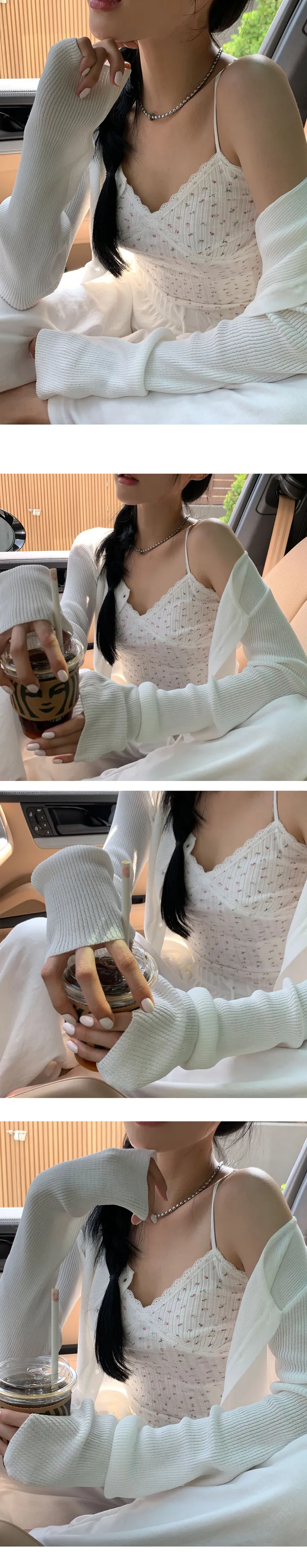 [날씬핏🖤모델극찬/살안타템] 한여름까지 예쁜 여름용 가디건-5color 상세 이미지 5