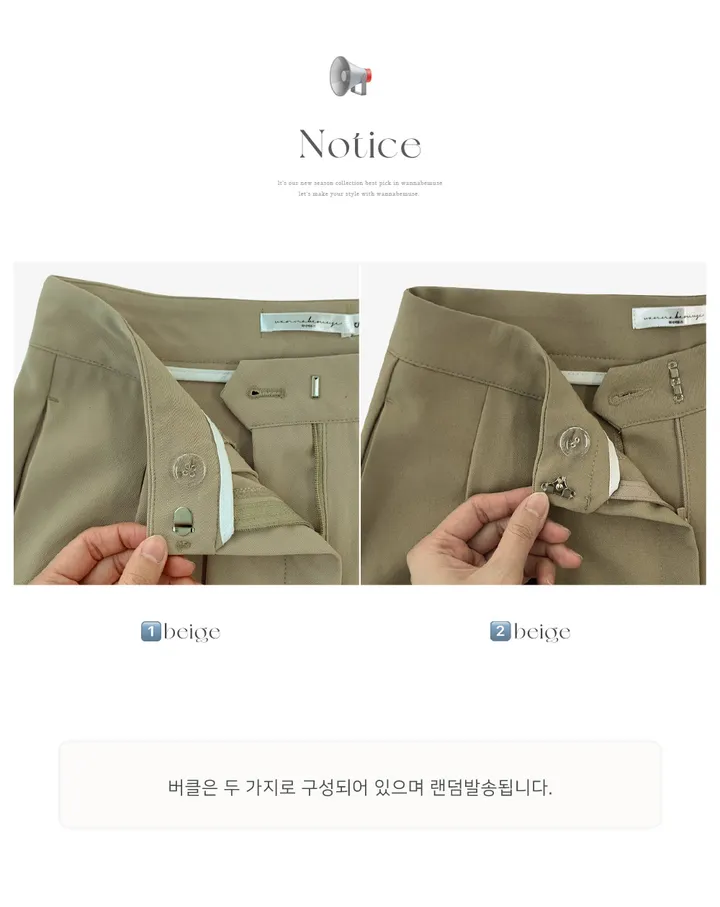 [인생핏ㅠㅠ/찐추천] 찰랑찰랑 하이웨스트 일자 핀턱 와이드 롱 슬랙스 일자 팬츠 꽃놀이룩 개강여신 아이보리 베이지 브라운 블랙 상세 이미지 10