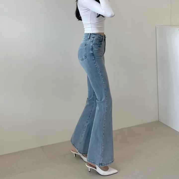[숏/롱ver.]연청 부츠컷 데님팬츠 부츠컷청바지 인생부츠컷 키작녀데님 키큰녀데님 봄신상 상세 이미지 15