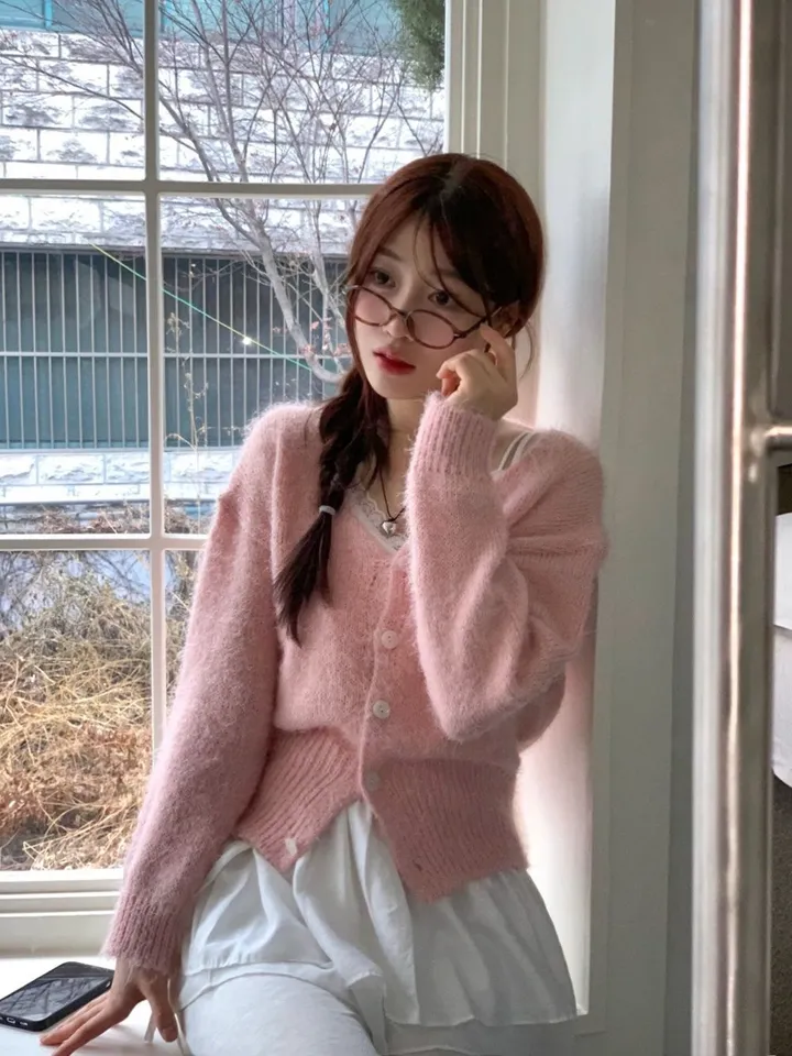 [캡내장O/스판좋아요/부드러워요]메이디 레이스 레이어드 슬림핏 슬리브리스 골지 캡나시 3color 상세 이미지 48