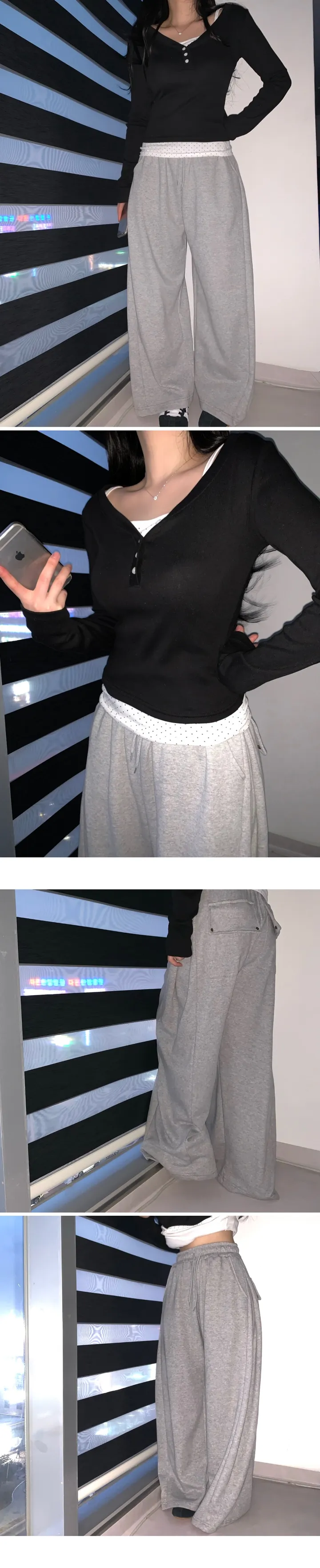 [네모포켓🖤] 묶음할인 :: 데일리 스퀘어 팬츠 상세 이미지 3