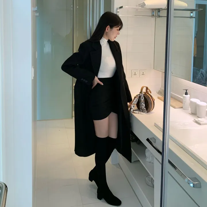 [당일출고🌹] 토토 바바리 롱코트 / 겨울코트 벨트코트 핸드메이드코트 코트 떡볶이코트 싱글코트 더블커트 밍크코트 롱패딩 숏패딩 양털코트 무스탕 겨울자켓 하객룩 아우터 점퍼 트위드자켓 트렌치코트 바바리코트 후드코트 후드롱코트 케이프코트 망토자켓 연말룩 청 상세 이미지 37