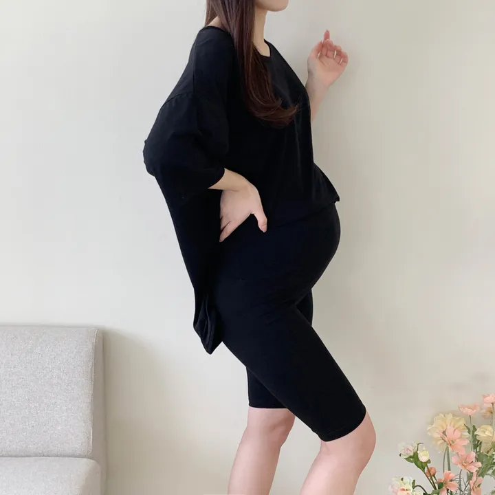 국내제작 5부 임산부레깅스 면 40수 상세 이미지 25