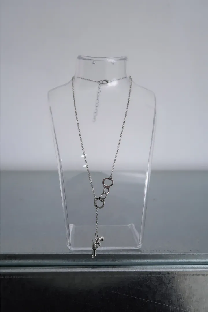 HANDCUFFS&GUN NECKLACE / 핸드커프스 앤 건 네크리스 상세 이미지 10