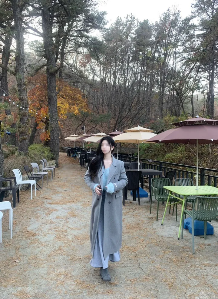 [울90%💛여성스러움극대화] 고퀄리티 핸드메이드 벨티드 울코트 롱코트 상세 이미지 44