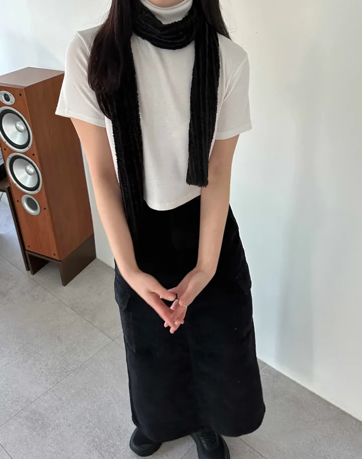 me グラフィックプリーツタートルネック 半袖 cjfj96483-01.jpg