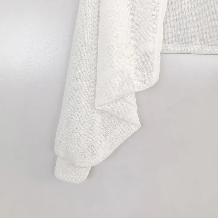 [여름SALE/핏보장/살안타템] 여름용 크롭 그물 네트 볼레로 가디건 얇은 니트 시스루 햇빛차단 체형커버 간절기 오버핏 부유방커버 장마룩 살탐방지 휴양지룩 레이어드 - 4color 상세 이미지 73