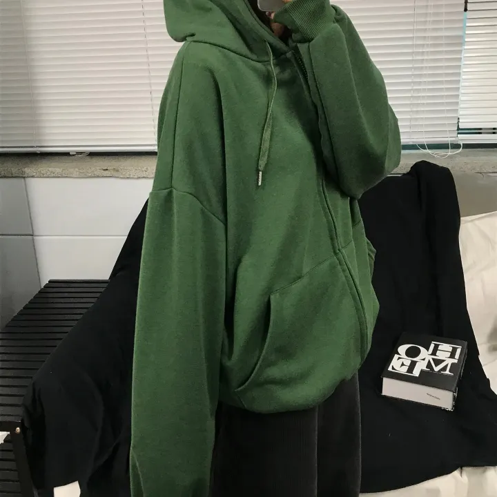 (1+1/교복템)당일출고🚛Avocado basic over two way zip- up - 7color 상세 이미지 4