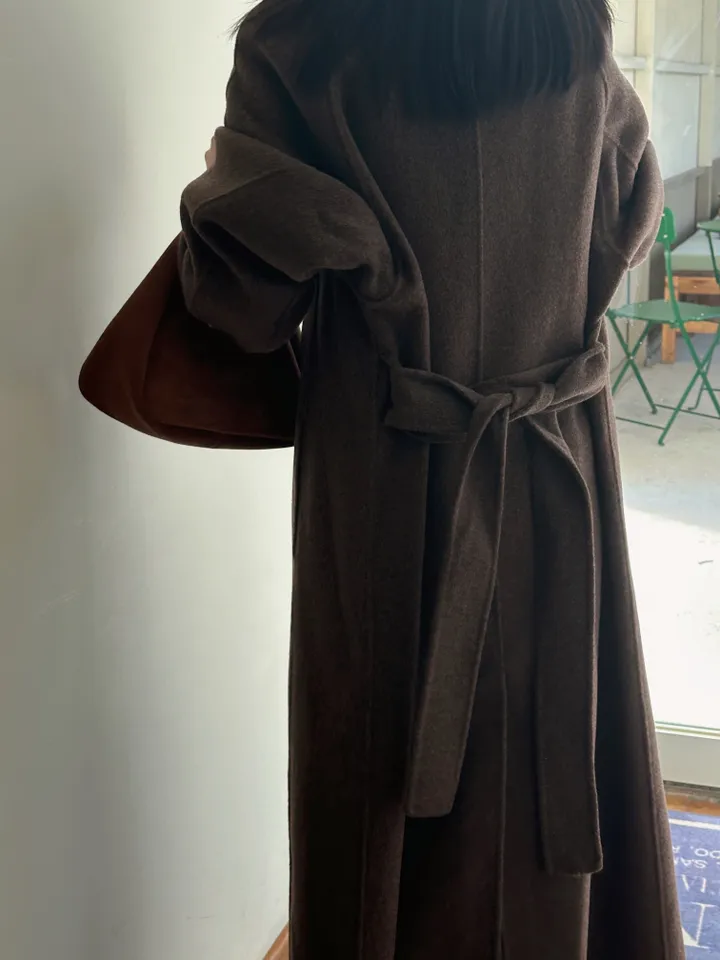 💗겨울신상/핸드메이드🛒💗 히든 핸드메이드 롱코트 (4color) 상세 이미지 7