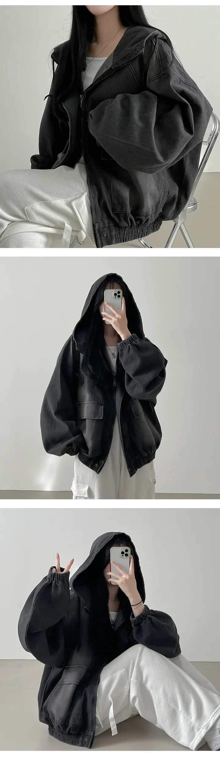 아방핏 데님 워싱 청자켓, 데님자켓 상세 이미지 8