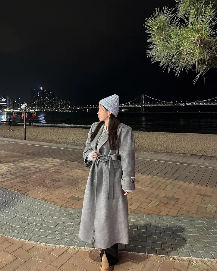[학다리🔥❤️]기모 로이 부츠컷 트임 레깅스 팬츠 2color 상세 이미지 3