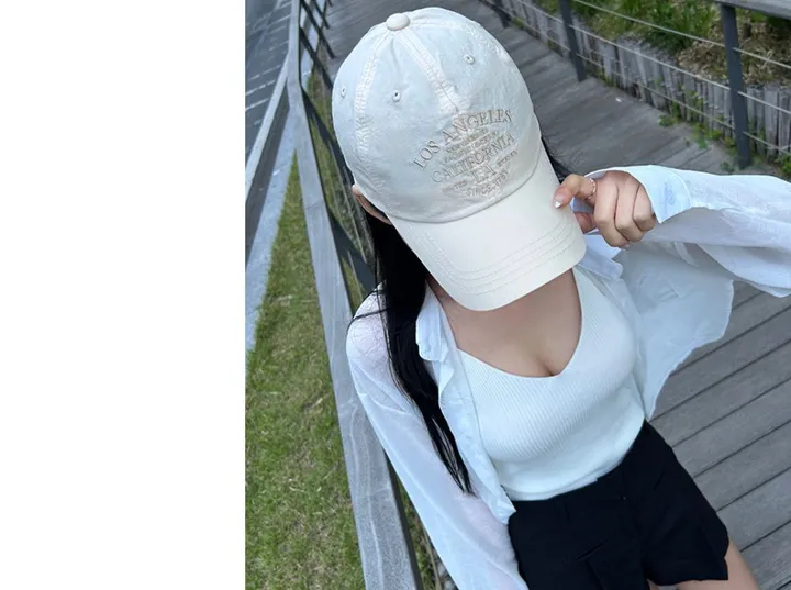 [묶음할인]여름 LA캡 나일론 바스락 데일리 물놀이 운동 볼캡 모자 5COLOR 5시이전 주문시 당일출고 가능! [KIT 바스락 볼캡 추가] 상세 이미지 9