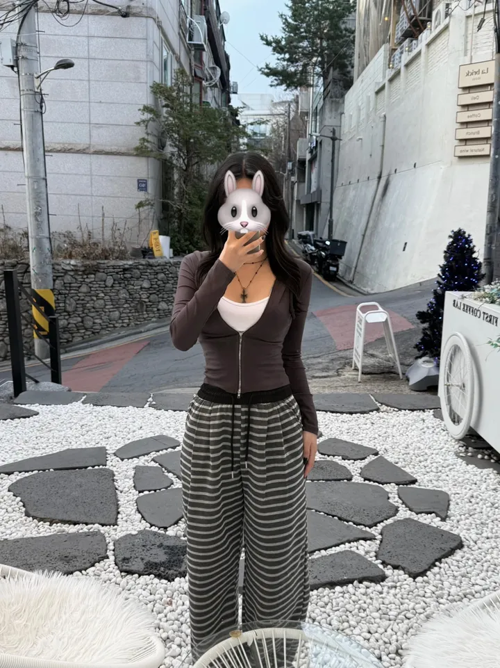 [부해보임X/허리쏙]최저가💙교복템 꾸안꾸 데일리 슬림핏 후드집업 3color (집데이트/꾸안꾸/마실룩/개강룩/데일리템/글램룩/핏보장/후드집업) 상세 이미지 9