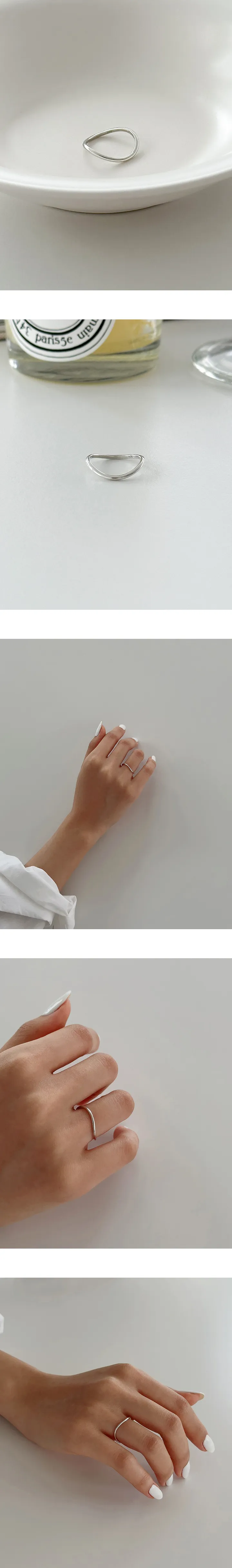실버 925 베이직 기본 실반지 레이어드 포인트링 상세 이미지 46