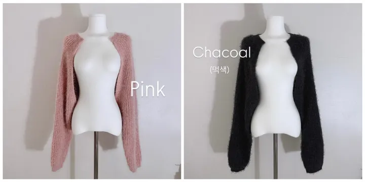 슥걸치는🩷퍼가디건 -3color / 가디건 볼레로 퍼가디건 퍼볼레로 솔잎볼레로 솔잎가디건 크롭가디건 크롭  니트가디건 니트 가을가디건 볼레로가디건 앙고라가디건 겨울가디건 상세 이미지 19