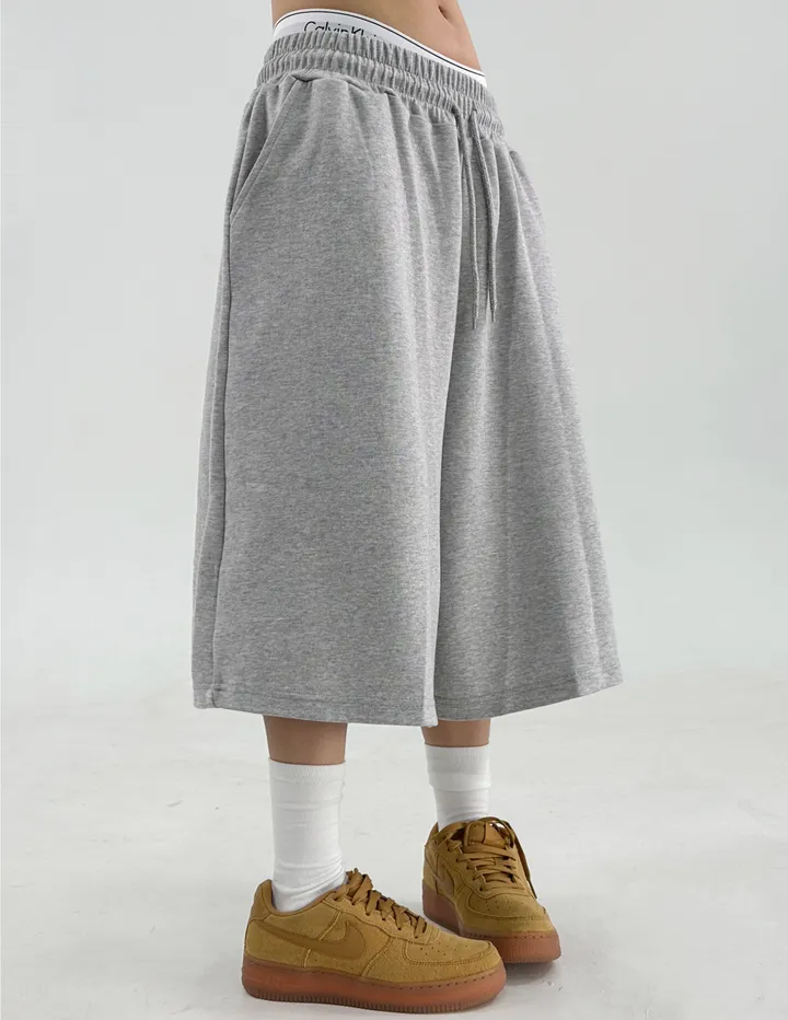 M-XL❤3 COLOR❤베이직 버뮤다팬츠 버뮤다반바지 롱바지 롱팬츠 오버핏팬츠 오버핏반바지 남여공용 남녀공용 유니섹스 쭈리 트레이닝 추리닝 와이드 숏 츠레이닝팬츠 숏팬츠 국산 숏바지 여름바지 추리닝반바지 쭈리반바지 와이드반바지 와이드숏팬츠 상세 이미지 7