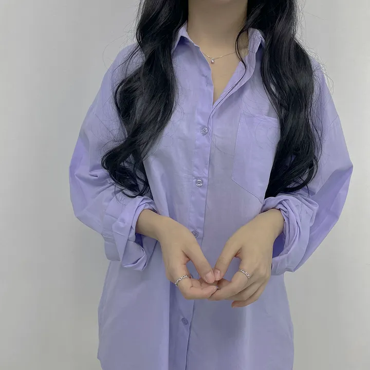[❤주문폭주❤/빅사이즈] 남친셔츠 오버핏 롱 남방 6colors 상세 이미지 29
