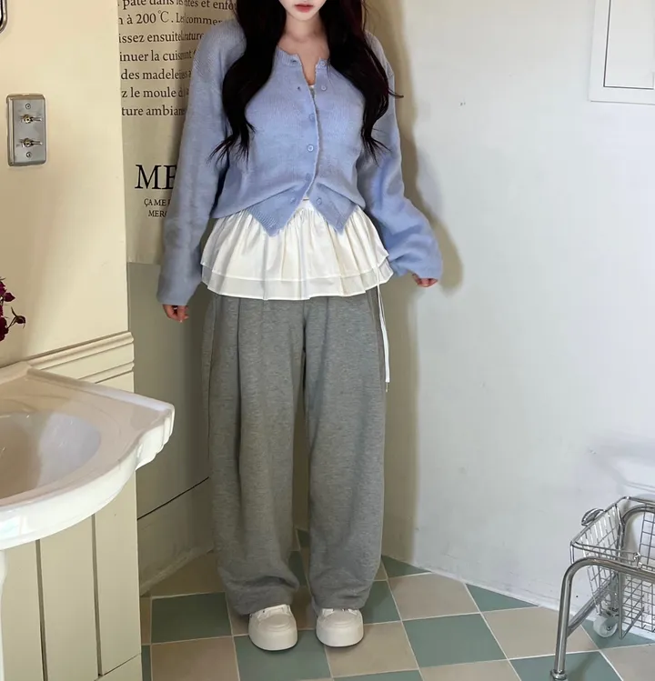 [다음날도착!당일배송/봄가디건/핏보장]라운드 벌룬 아방핏 니트 가디건/9color 상세 이미지 15