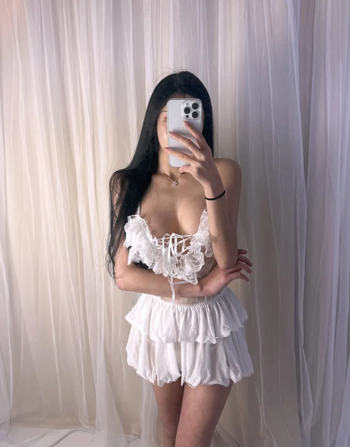 🏃당일발송💜슬립+티팬티 SET 모노레이스 슬립 기념일 남친 이벤트 섹시란제리 상세 이미지 4