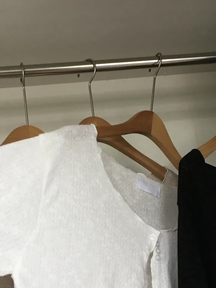 [은은한비침✨/핏보장템!] 시스루 살안타템 린넨 여리 단추 루즈 크롭 가디건 상세 이미지 26