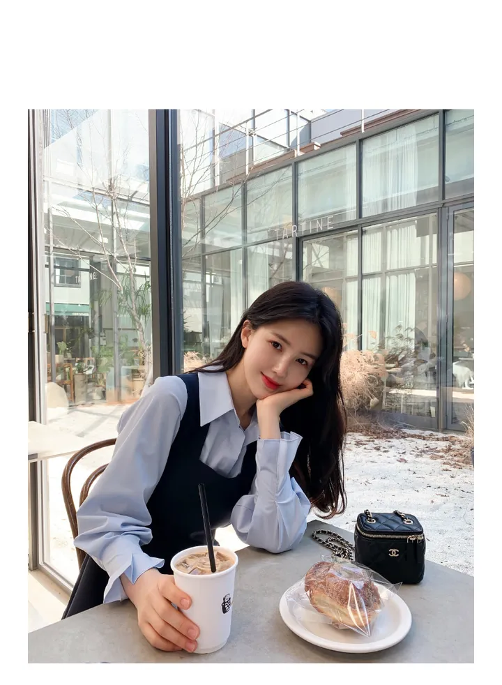 [4천장돌파][자체제작] 죠니 카라 핀턱 셔츠 상세 이미지 85