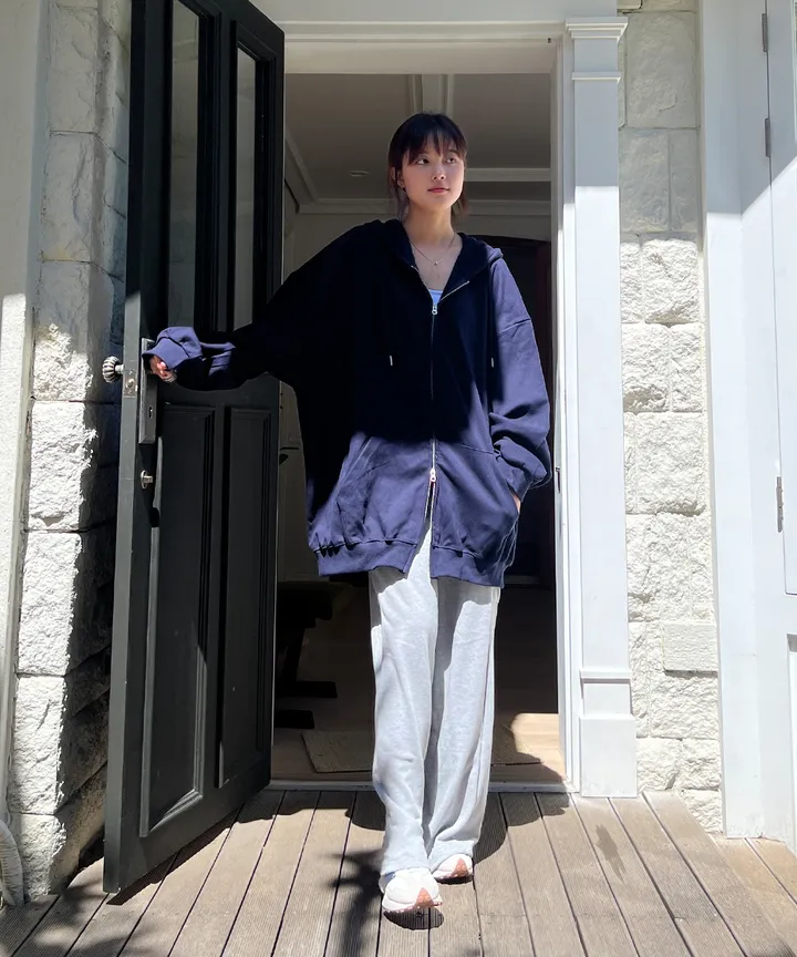 ❤️주문1등❤️왕박시핏❤️투웨이/시그니처핏 롱기장 올핏 투웨이 후드집업 5color 상세 이미지 29