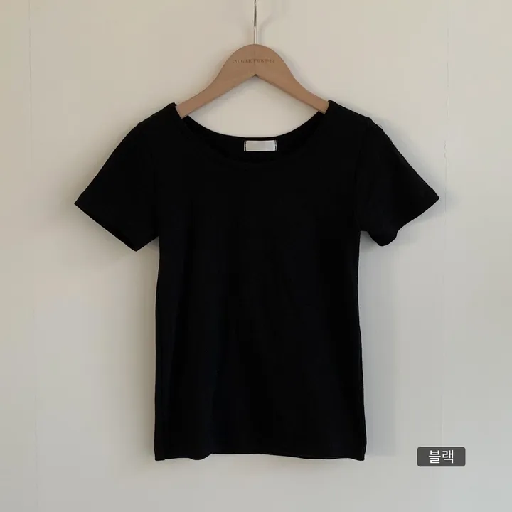 [1+1추가할인🤍/13컬러] 데일리 기본 유넥 반팔티 상세 이미지 57