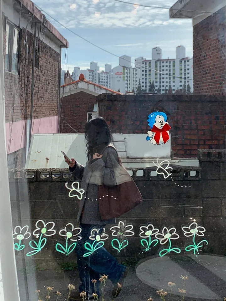 멜드 터틀넥 하프 더블 코트 상세 이미지 14