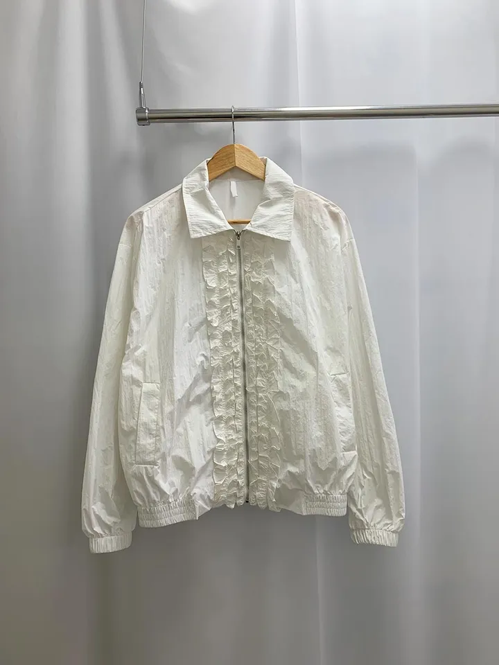 (M-L) 곱창 프릴 카라 루나 점퍼 상세 이미지 12