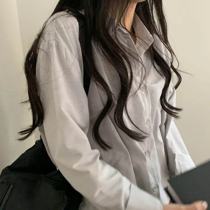 [컬러추가] 고급스러운, 옥스포드 박시핏 셔츠;7col 상세 이미지 14