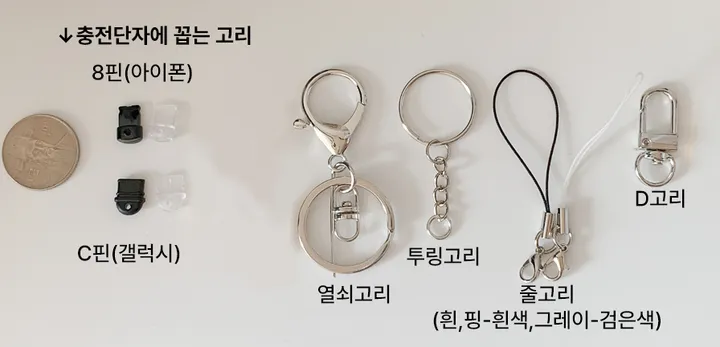 [🐻🐰🐱] 귀여운 아기 토끼 곰돌이 곰 고양이 키링 상세 이미지 2