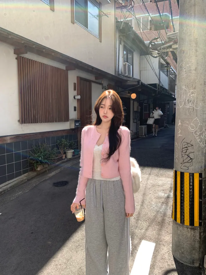 [베이비색감💌/고퀄원단] 앙고라 봄 새미크롭 가디건-4col 상세 이미지 11