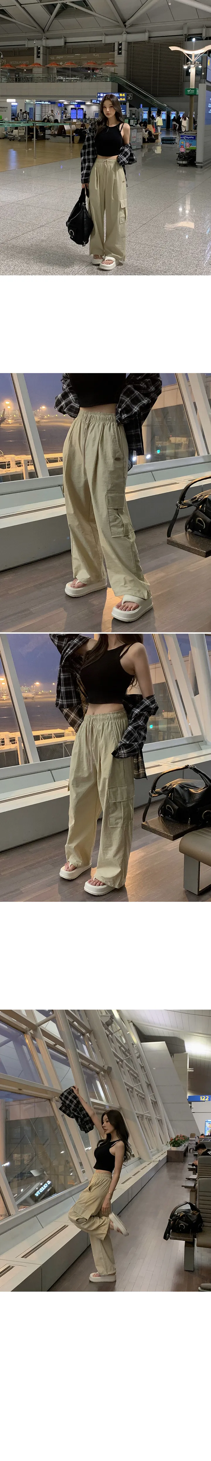 [MADE/Essel]핀 투웨이 워터프루프 와이드 카고팬츠 상세 이미지 19